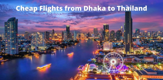 Dhaka to Thailand flight